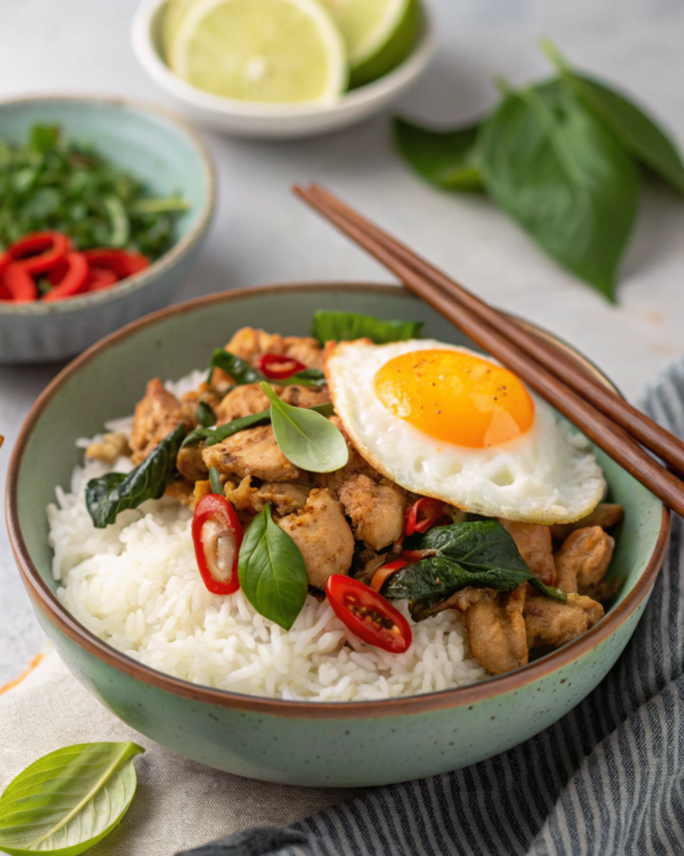 Thai Basil Chicken (Pad Kra Pao)